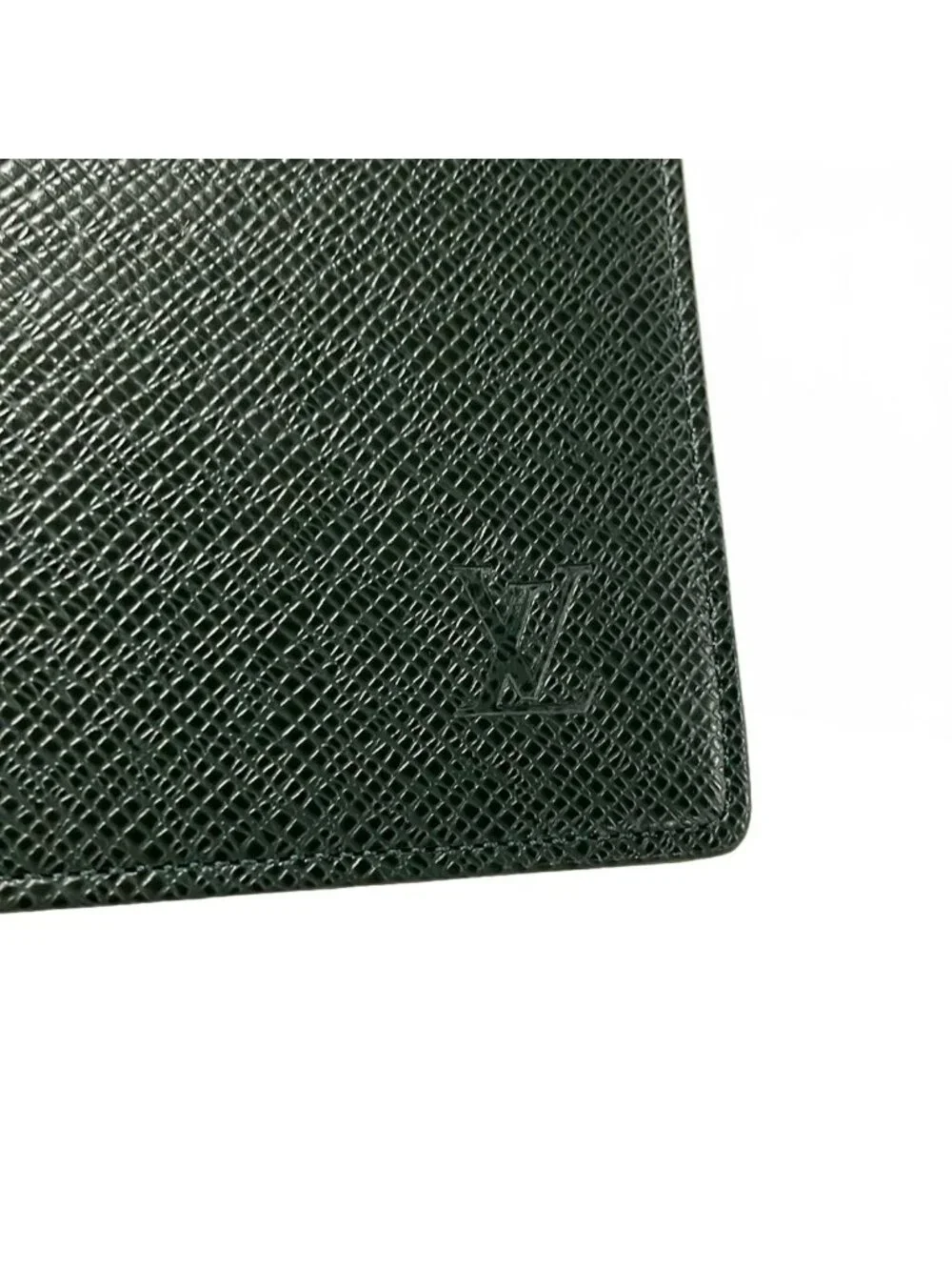 Louis Vuitton Notebook Taiga Desk Diary Esepia Leather Agenda